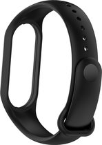 Bracelet en Siliconen - Xiaomi Mi Band 7 - Zwart