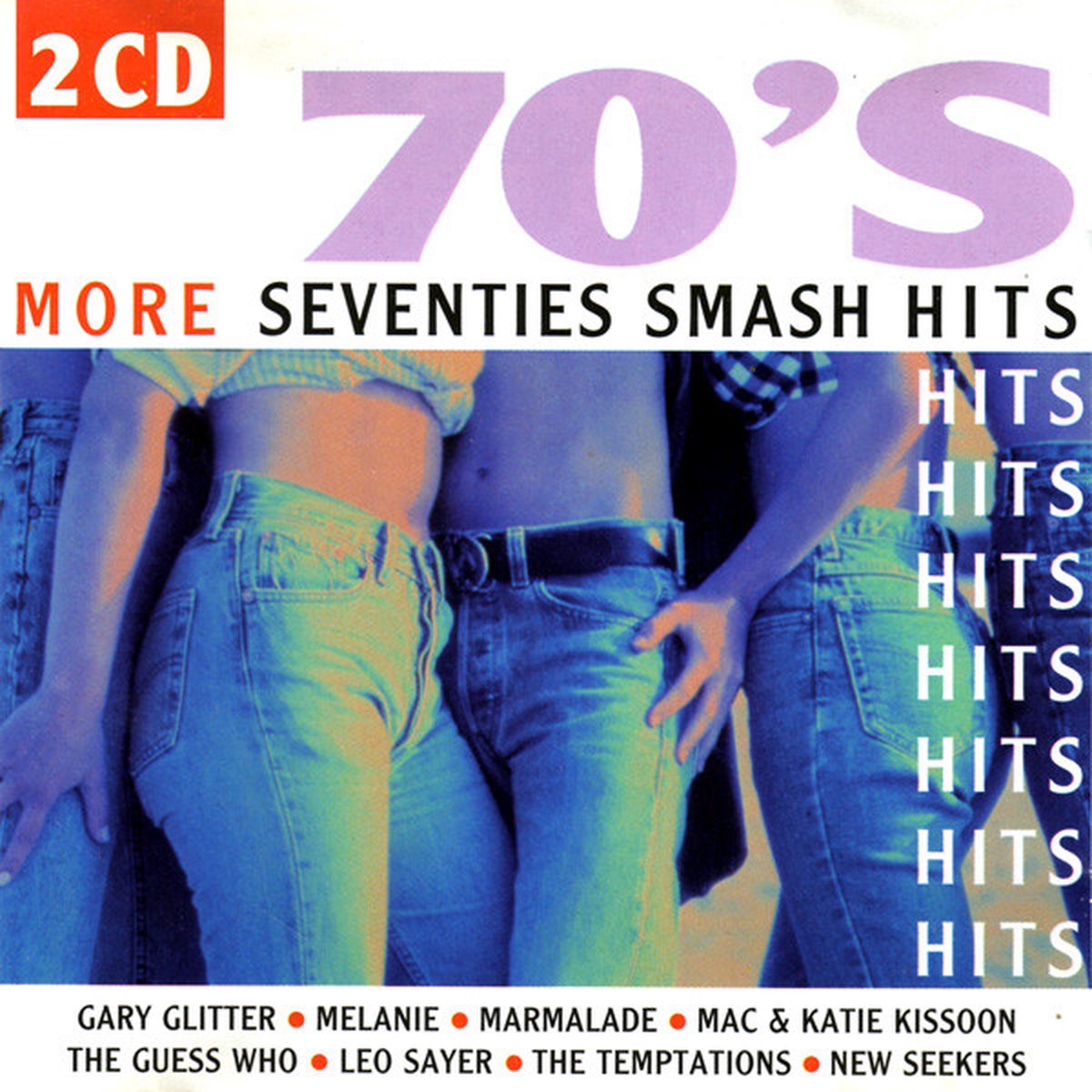 70's More seventies smash hits - Dubbel Cd - Leo Sayer, Tom Jones, First Class, Mac & Katie Kissoon, Dillinger