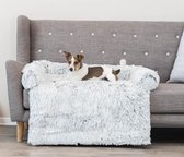 Trixie Sofa Bed Harvey Meubelbeschermer Hoekig Wit / Zwart - 70X90 CM