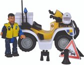 Simba Brandweerman Sam Politie Quad met Figuur