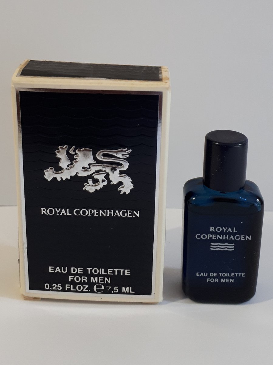 ROYAL COPENHAGEN, Eau de toilette for men, 7,5 ml, mini - Vintage