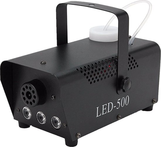 Katomi 800 W Rookmachine Met Muziekgestuurd Discolicht - 4 RGB-leds - Met Draadloze Afstandsbedieningen Voor Dj