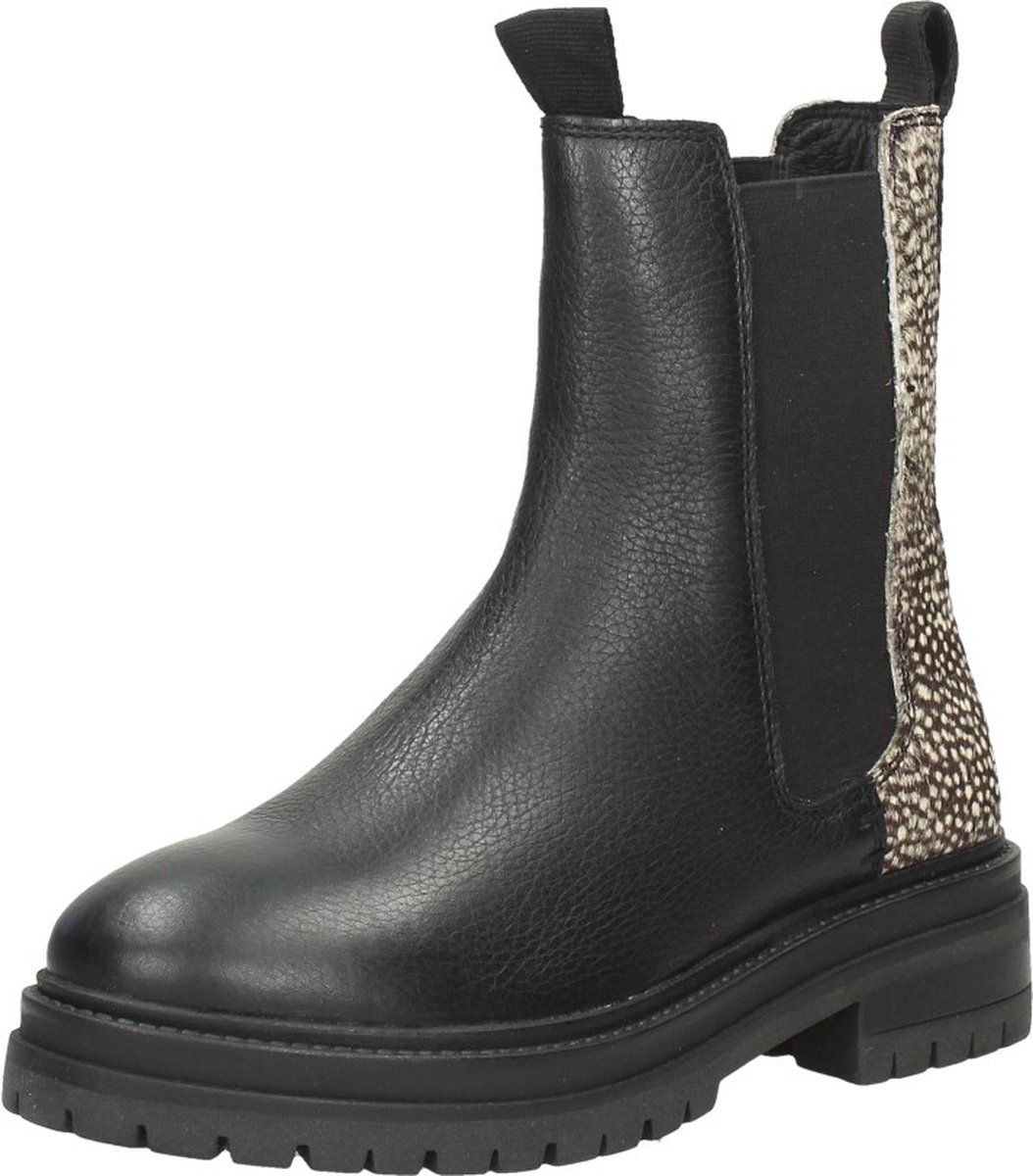 Maruti - Bay Chelsea boots Pixel Zwart - Black/Pixel Black - 40 | bol.com