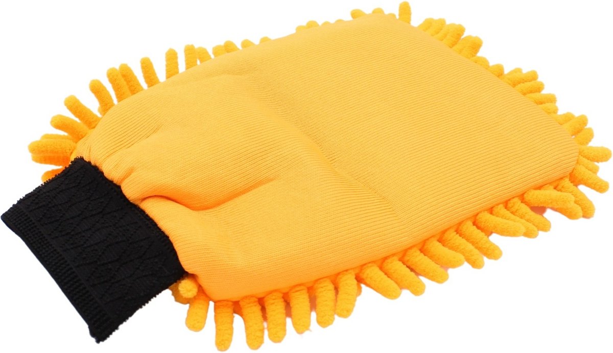 Goedkoopste Washandschoen Microvezel ''Rasta'' Oranje