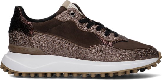 Floris Van Bommel Sfw-10072 Lage sneakers - Leren Sneaker - Dames - Taupe - Maat  40 | bol.com