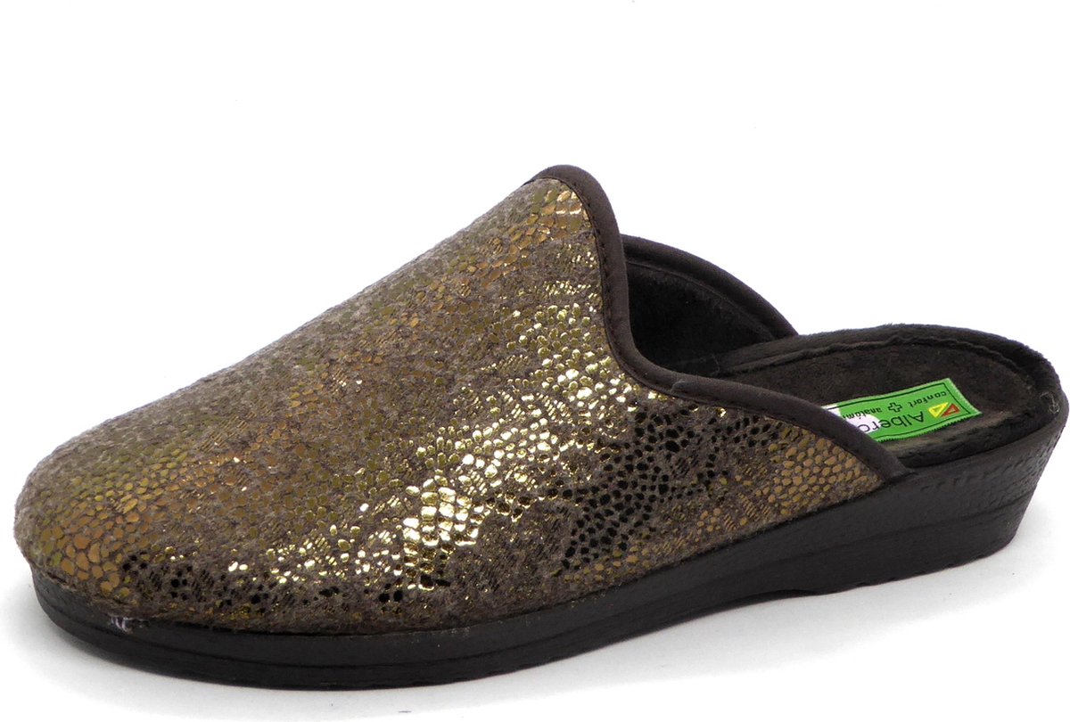 Alberola Dames Pantoffel Muil 426374 5 Taupe Maat 38 bol