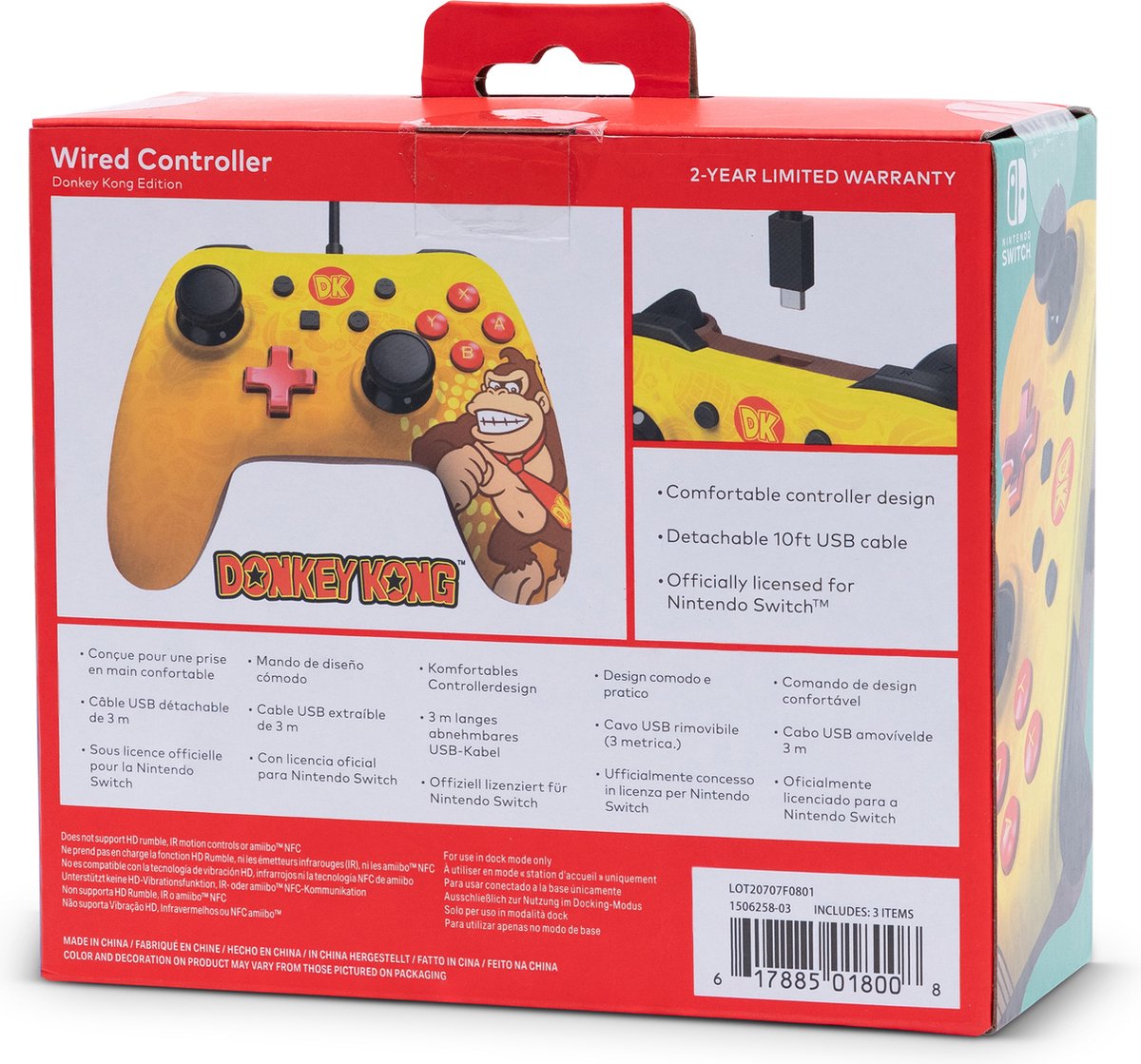 Donkey kong switch controller 2025