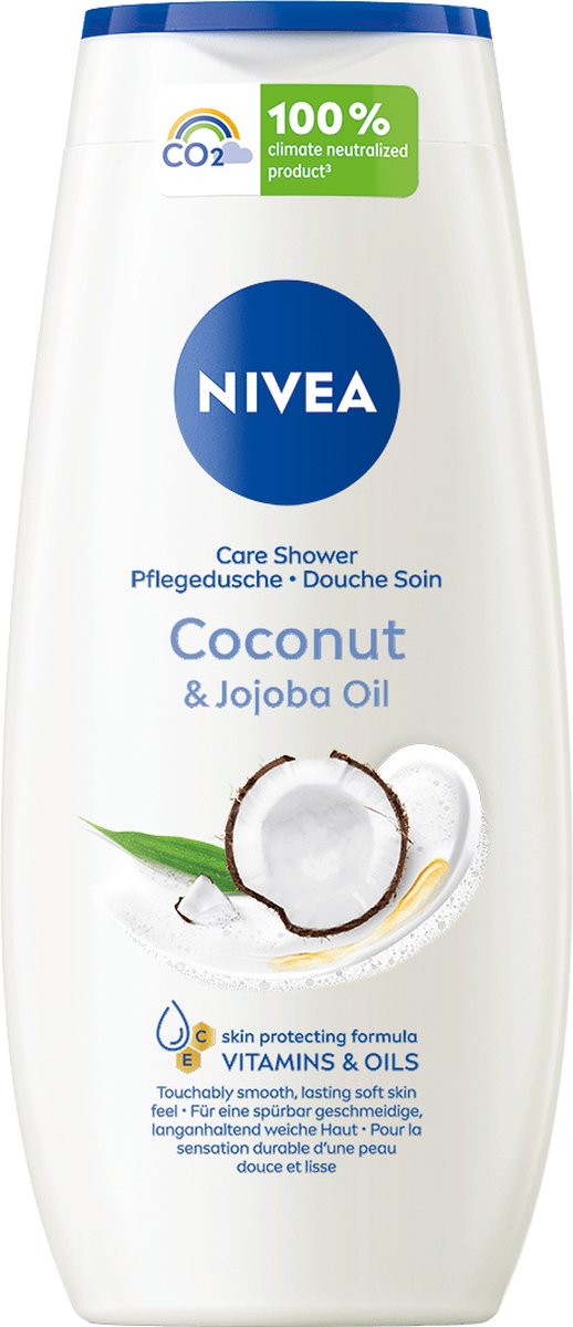 Goedkoopste NIVEA douchegel Kokosnoot & jojobaolie, 250 ml