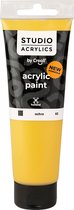 Acrylverf - Okergeel Ochre (#60) - Dekkend - Creall Studio - 120ml - 1 fles