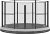 Akrobat Orbit Inground Trampoline 244 cm - Antraciet