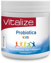 Probiotica Kids 83 gram - Probioticamix met 10 stammen en 5 miljard bacteriën - Speciaal voor kinderen. Geschikt voor pasgeborene en baby’s - Vitalize