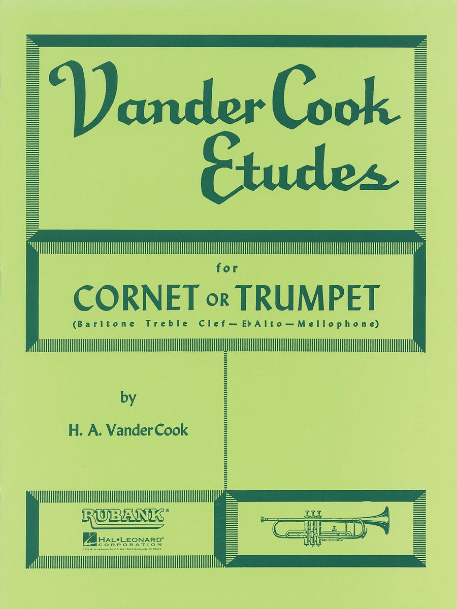 Vandercook Etudes for Cornet or Trumpet - Hale A Vandercook