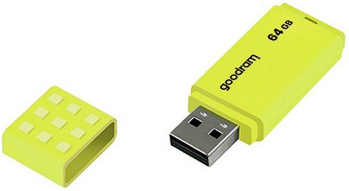 Goodram UME2 USB Flashdrive 64GB USB Type-A 2.0 Geel