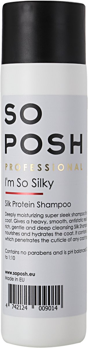 So Posh - I'm So Silky - Honden Silk Protein Shampoo - Parabenen En Siliconen Vrij - 250ML - So Posh