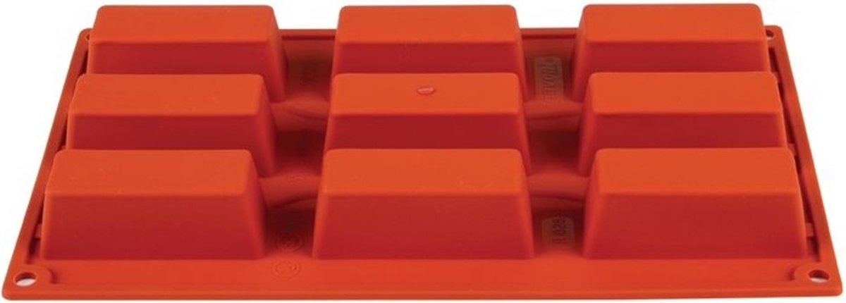 Pavoni Formaflex siliconen bakvorm 9 mini-cakes
