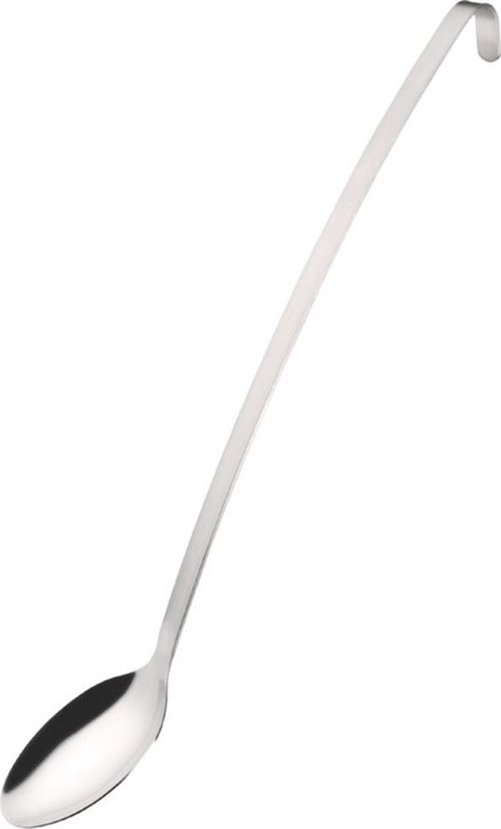 Goedkoopste Vogue lange RVS serveerlepel 47cm