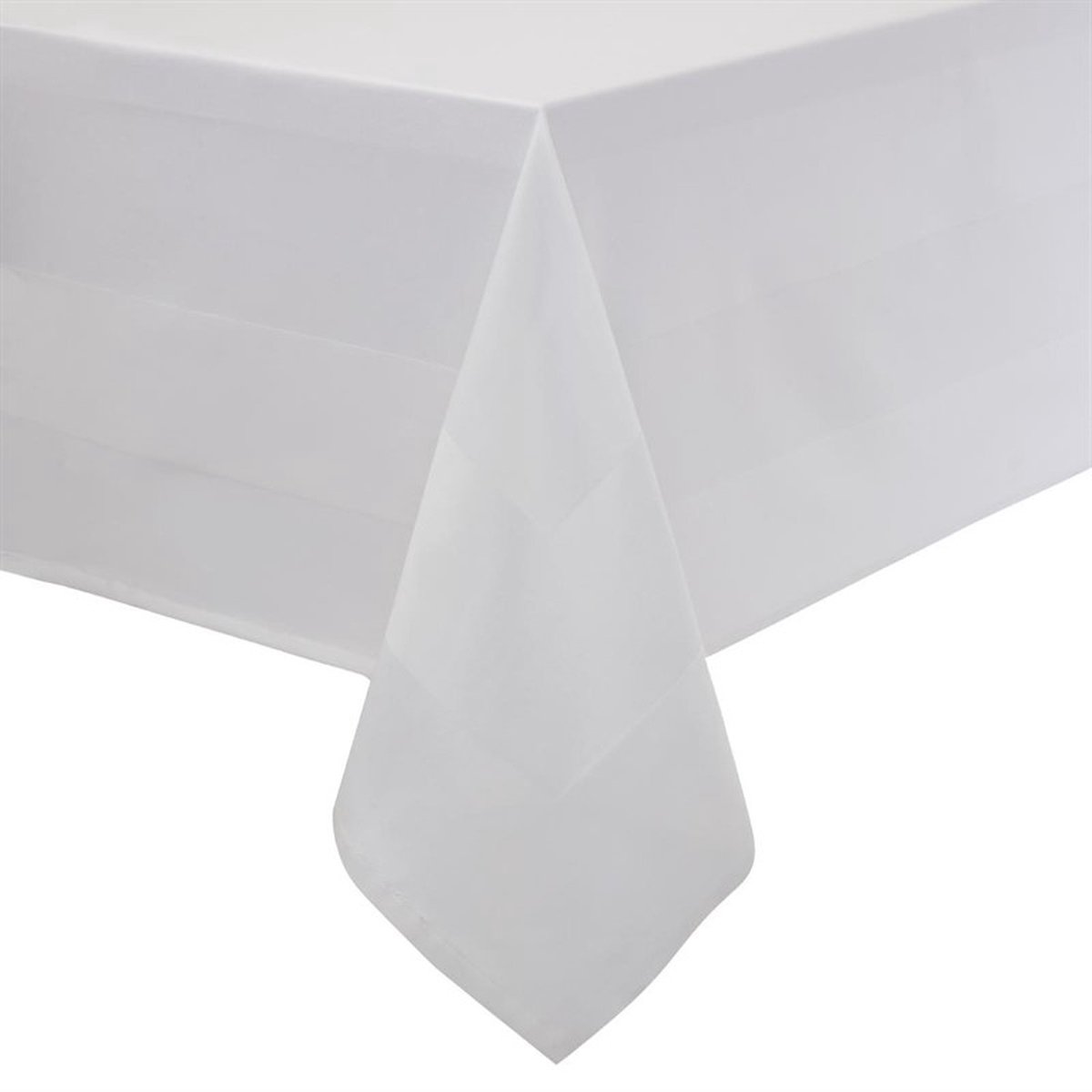 Satin Band tafelkleed wit 178x178cm