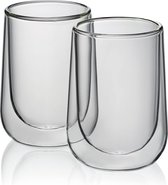 Kela Keuken - Latte-Macchiato Glass Fontana 250 ml Set of 2 Pieces