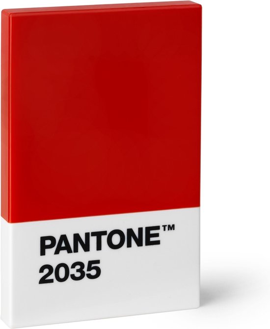 Porte-cartes de crédit et cartes de visite Pantone Organize - Rouge 2035 C  | bol.com