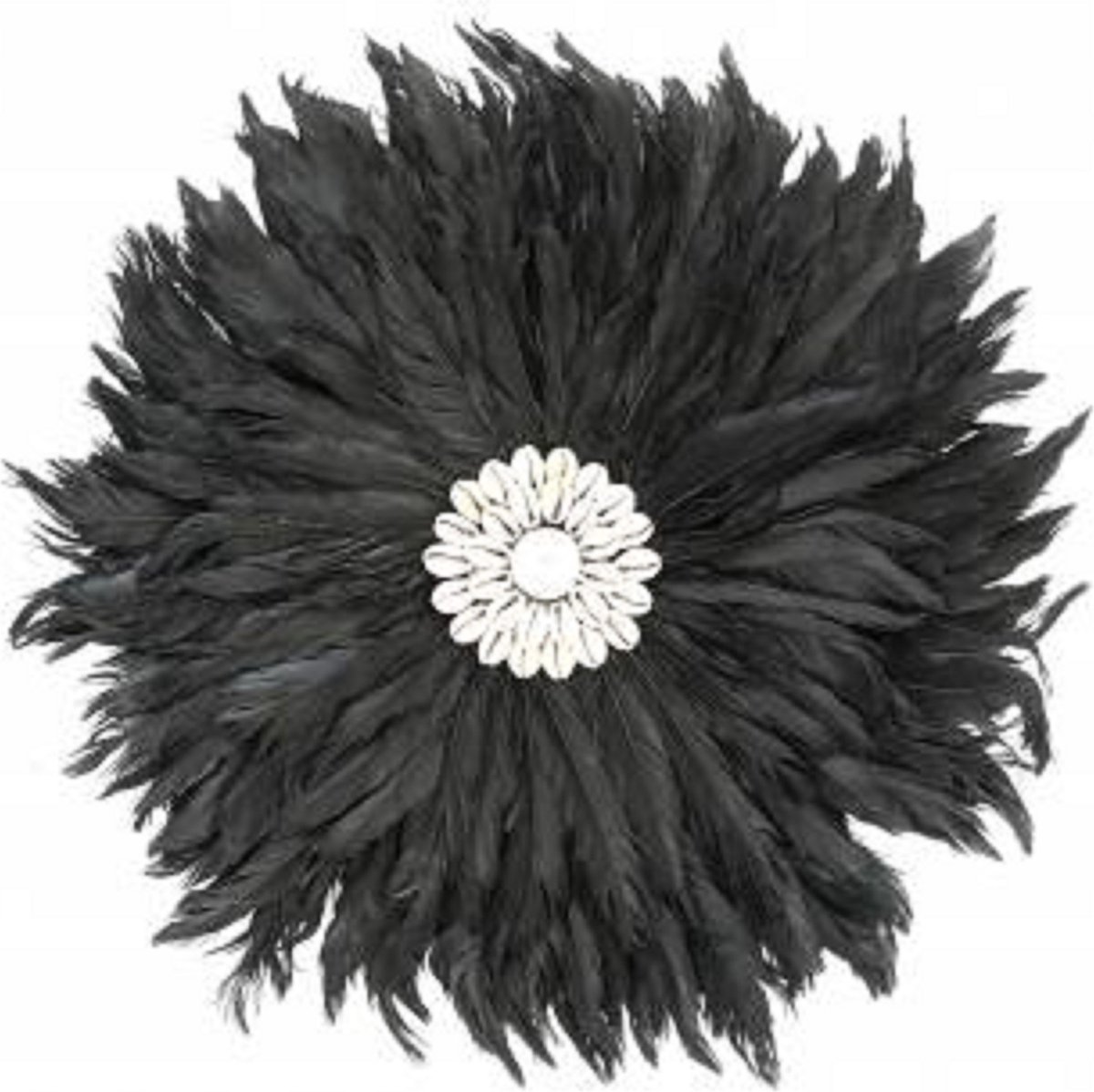 Walldeco feathers 35cm black