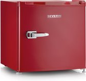 Severin GB 8881 - Mini koelkast - mini vriezer - minibar - retro - rood