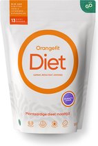 Orangefit Diet Vegan Afslankshake - Maaltijdvervanger / Maaltijdshake - Afvallen & Diëten - 850g (13 shakes) - Bosbes - Nr 1 Consumentenbond