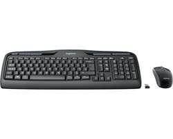 Logitech MK330 - Draadloos Toetsenbord - RF - QWERTZ - Duits - Zwart