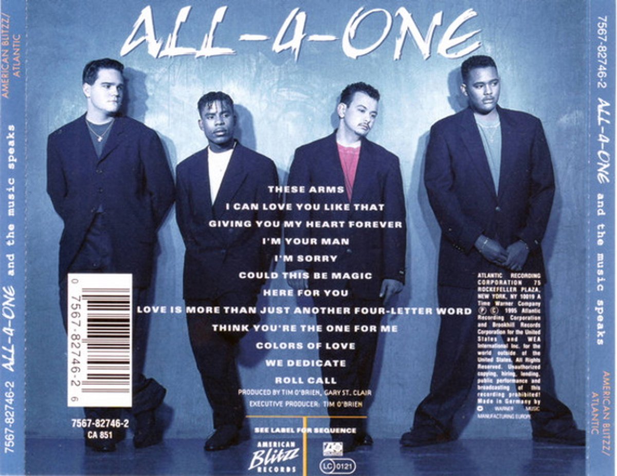 And The Music Speaks All 4 One CD album Muziek Bol
