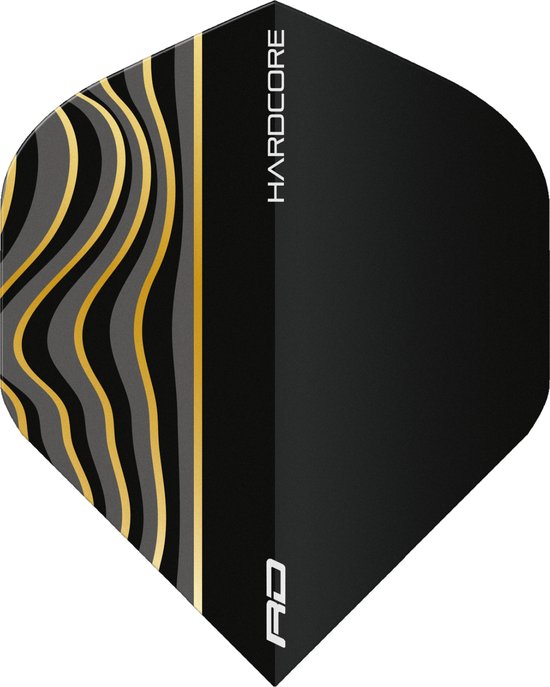 RED DRAGON Hardcore XT Jaune Et Noir Stripe Extra Épais Standard