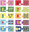 Afbeelding van het spelletje Spel - zoek de passende cijfers - match the numbers