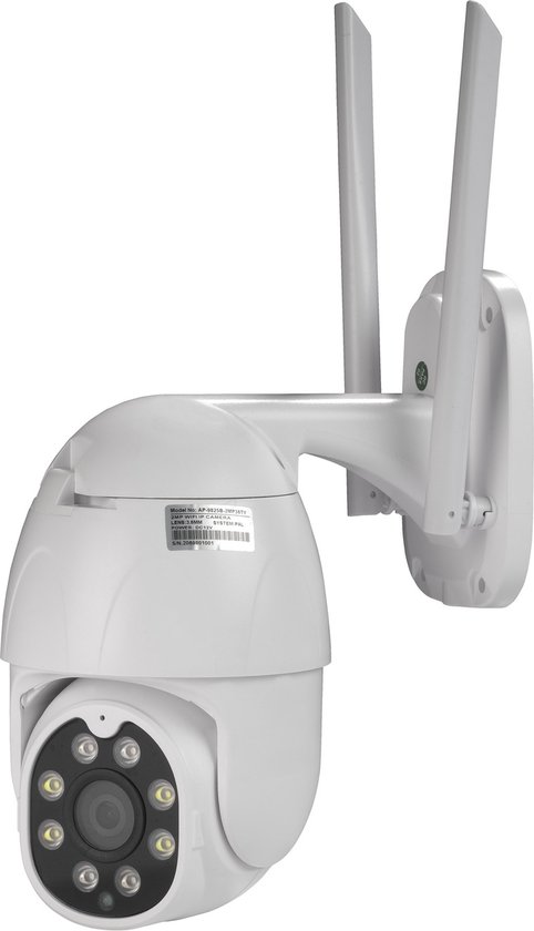 Denver IOC-221 – IP-beveiligingscamera – Werkt met TUYA – Buiten Dome camera – FULL HD