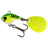 Westin dropbite tungsten spin tail jig| 7g| Chartreuse Ice