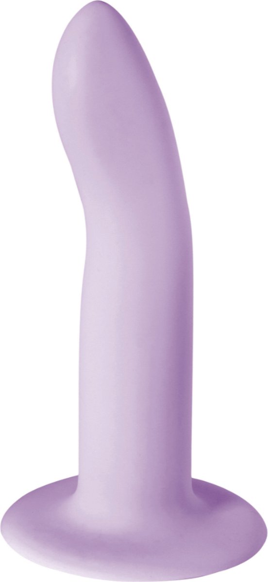 Goedkoopste Dildo - Flexibel met G-Spot - Prostaat Stimulator - Flow Stray - 100 Siliconen - Paars