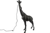 Tafellamp Giraf XXL - Zwart - Decoratie op voet - E27 - L59B23,5H103 cm