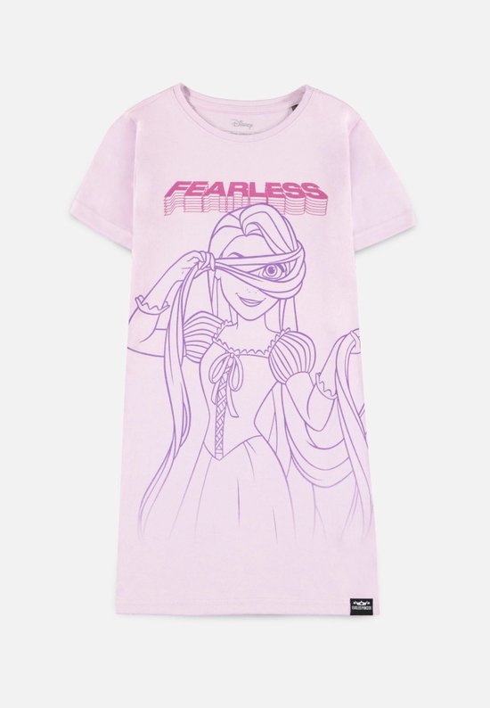 Disney Rapunzel - Fearless Princess Kinder Korte jurk - Kids 146/152 - Roze