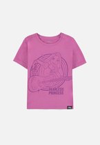 Disney Rapunzel - Fearless Princess Kinder T-shirt - Kids 122/128 - Paars