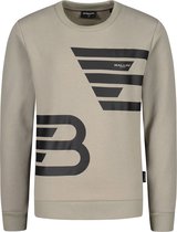 Ballin Amsterdam - Jongens Regular Fit Sweater - Bruin - Maat 152