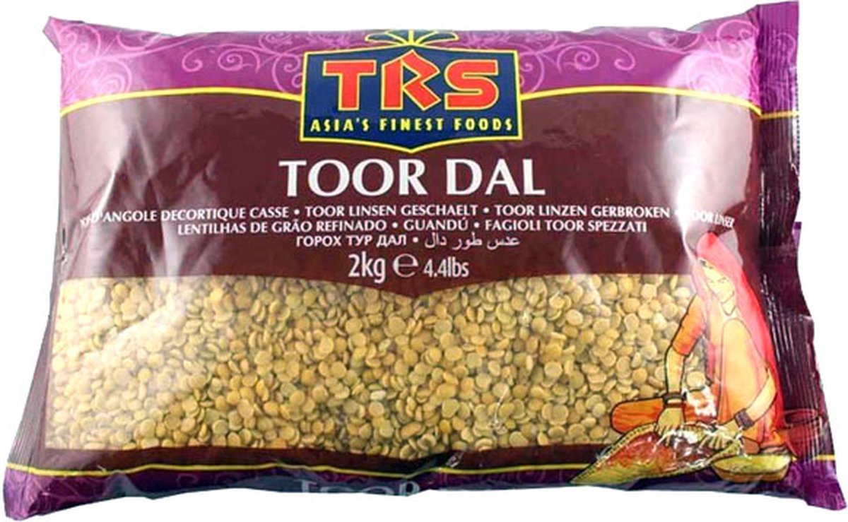 TRS - Toor Dal - Toor linzen - 2 kg