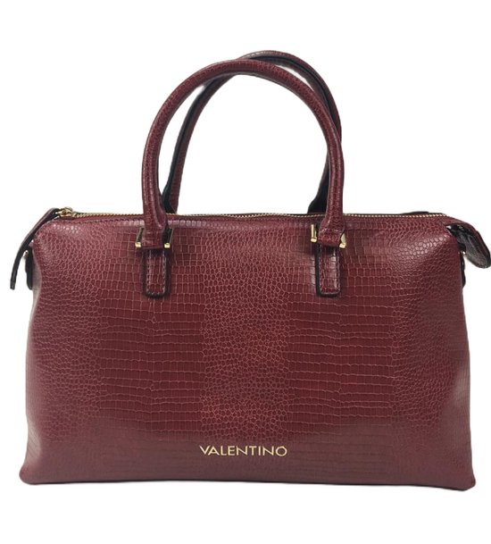 Valentino Bags Bagel Dames Handtas Rosso Scuro Donkerrood bol