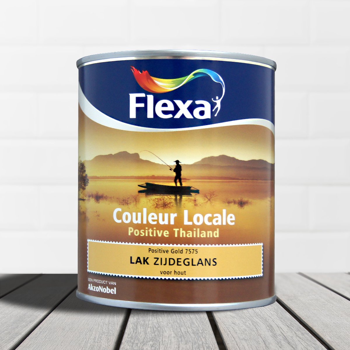 Flexa Couleur Locale - Lak Zijdeglans - Positive Thailand Gold - 7575 - 0,75 liter