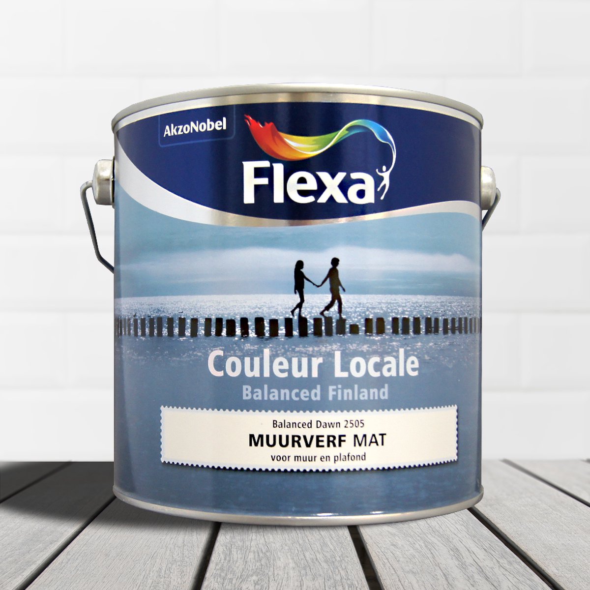 Flexa Couleur Locale - Muurverf Mat - Balanced Finland Dawn - 2505 - 2,5 liter