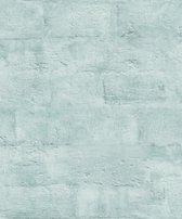 Duch Wallcoverings - Loft- baksteen mint - vliesbehang - 10m x 53cm - M530-04