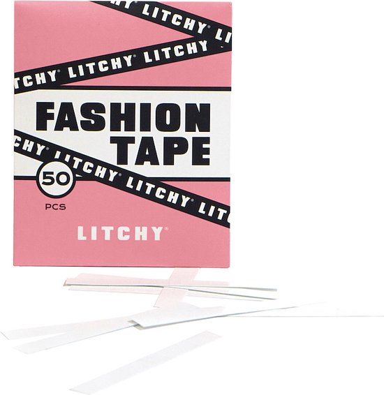 LITCHY Fashion Tape - Dubbelzijdig Kleding Tape - Mode Tape - Dress Tape -  Jurk Tape | bol.com