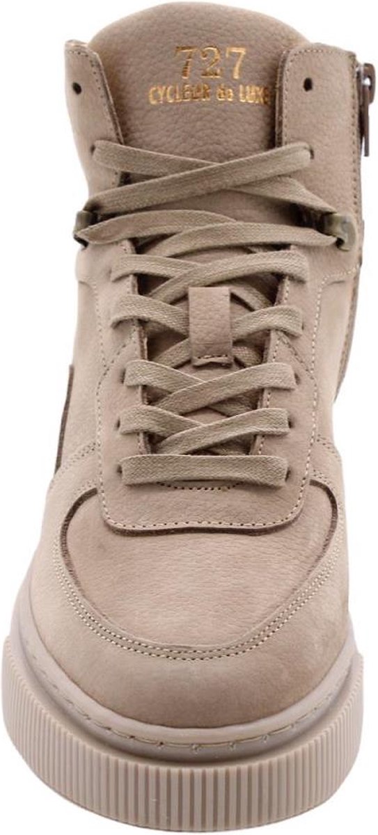 Cycleur de Luxe Hoge Sneakers - Maglia Beige Roze - Gratis Verzending -  Steenbergen Schoenen