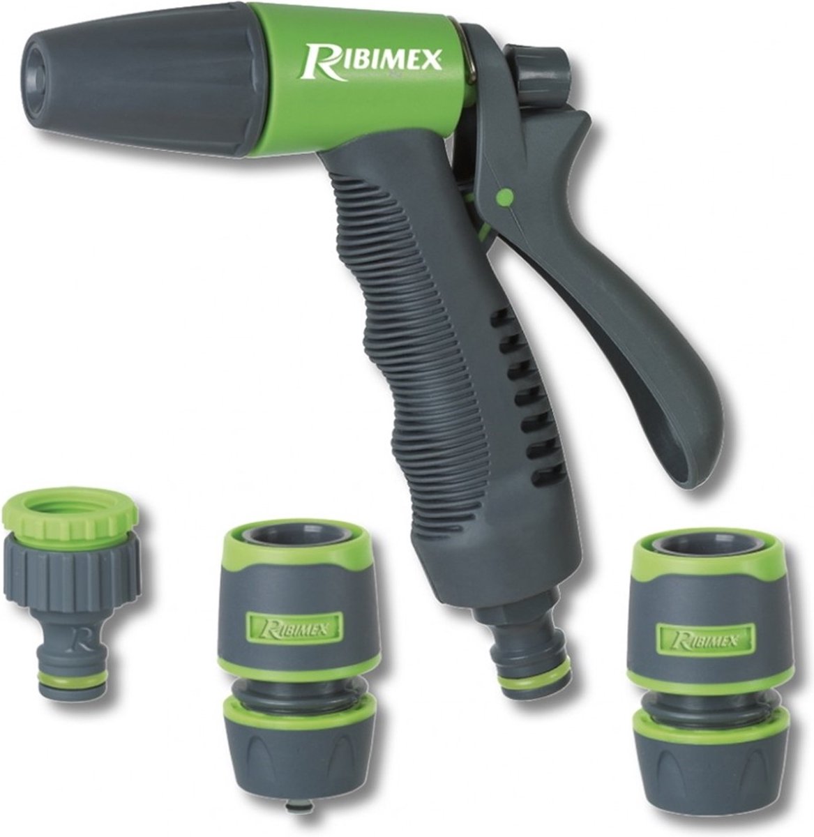 Ribimex - Spuitpistool kit - Voor slangen van Ø 12-15 mm