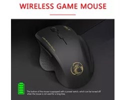 IMICE G6 2.4GHz Wireless Mouse 1600 DPI Adjustable Ergonomic Vertical Mice 6 Buttons Optical Adjustable Optical Gaming Mouse