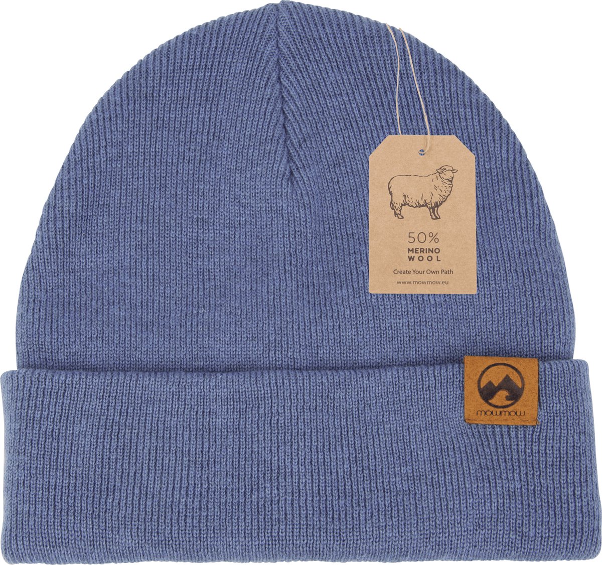 MowMow Muts Merino - Beanie - Heren - Dames - Natuurlijk en Duurzaam