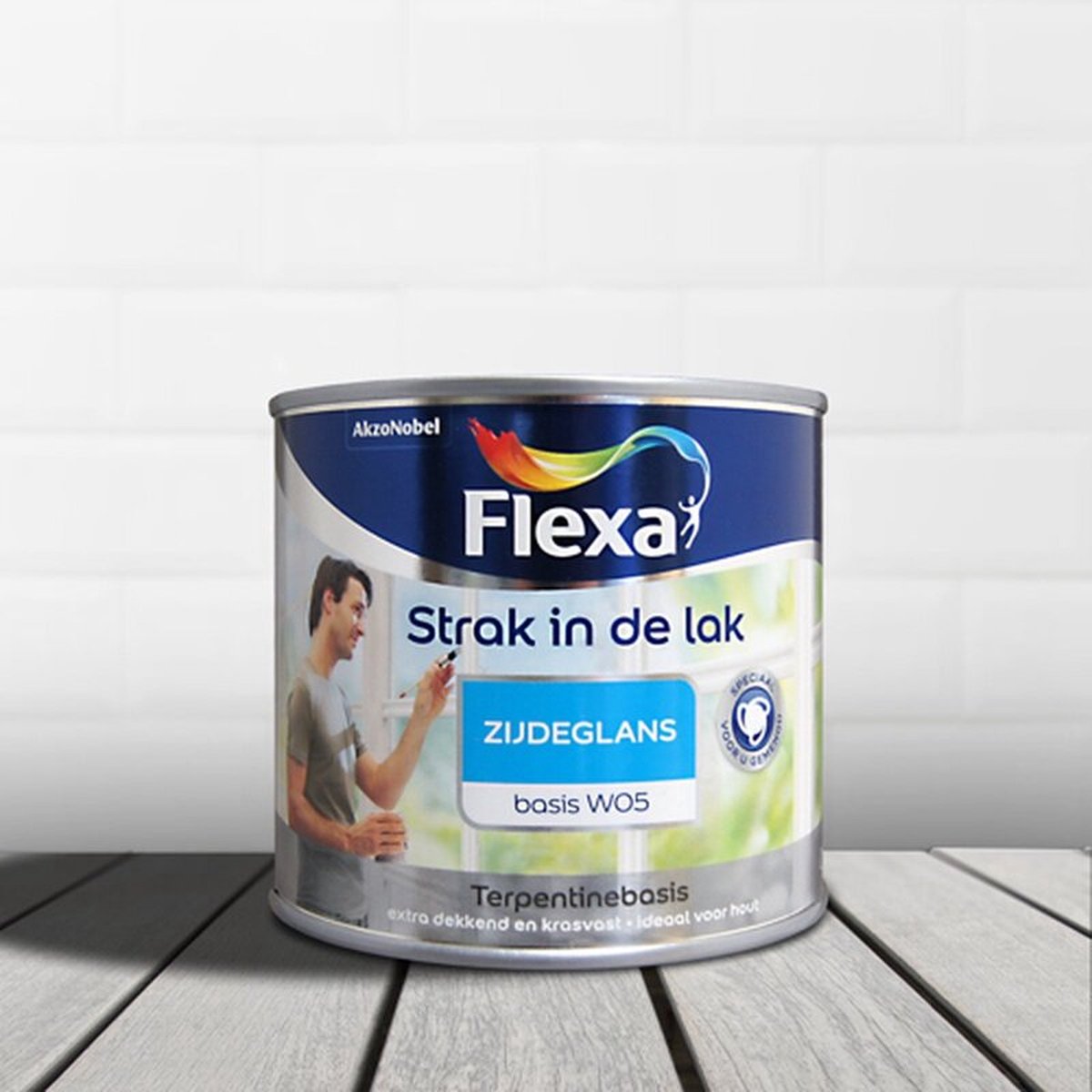 Flexa Strak In De Lak Alkyd Zijdeglans M15 500 ml