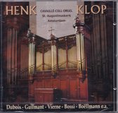 Henk Klop bespeelt het Cavaillé-Coll orgel van de St. Augustinuskerk te Amsterdam