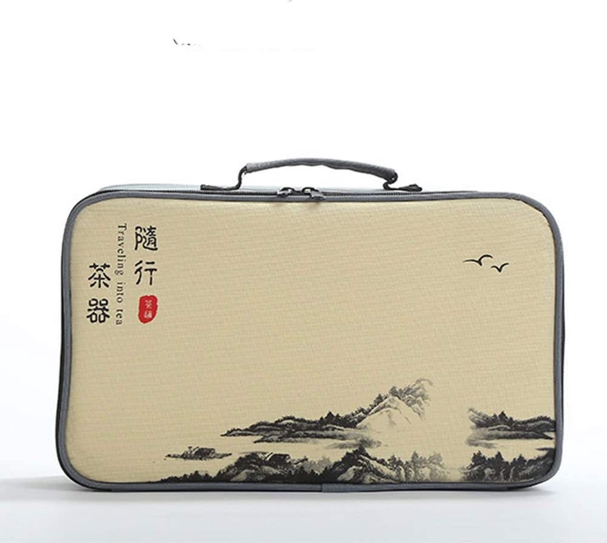Set De Thé Kungfu Portable Fanquare – Théière, Tasses, Plateau Bambou – Idéal Voyage & Détente